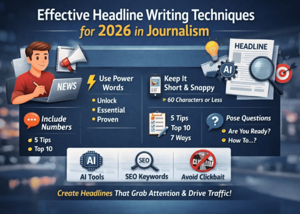 Effective Headline Writing Techniques for 2026 in Journalism: A Complete Guide