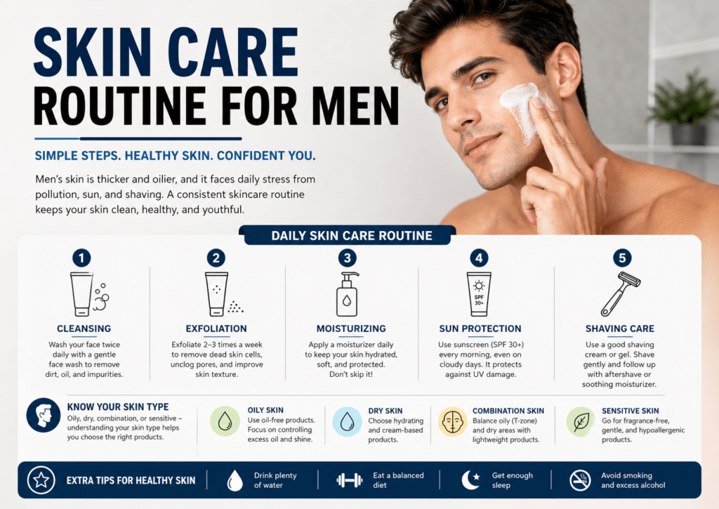 Skin Care Routine for Men
