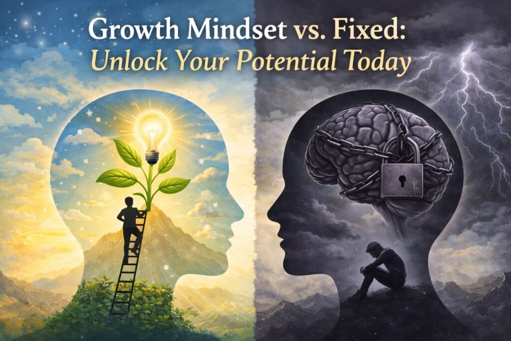 Growth Mindset vs. Fixed: Unlock Your Potential Today