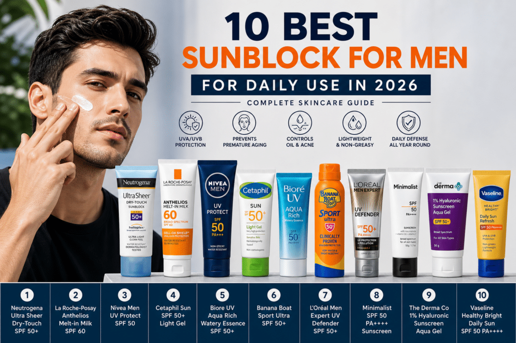 Sunblock for Men