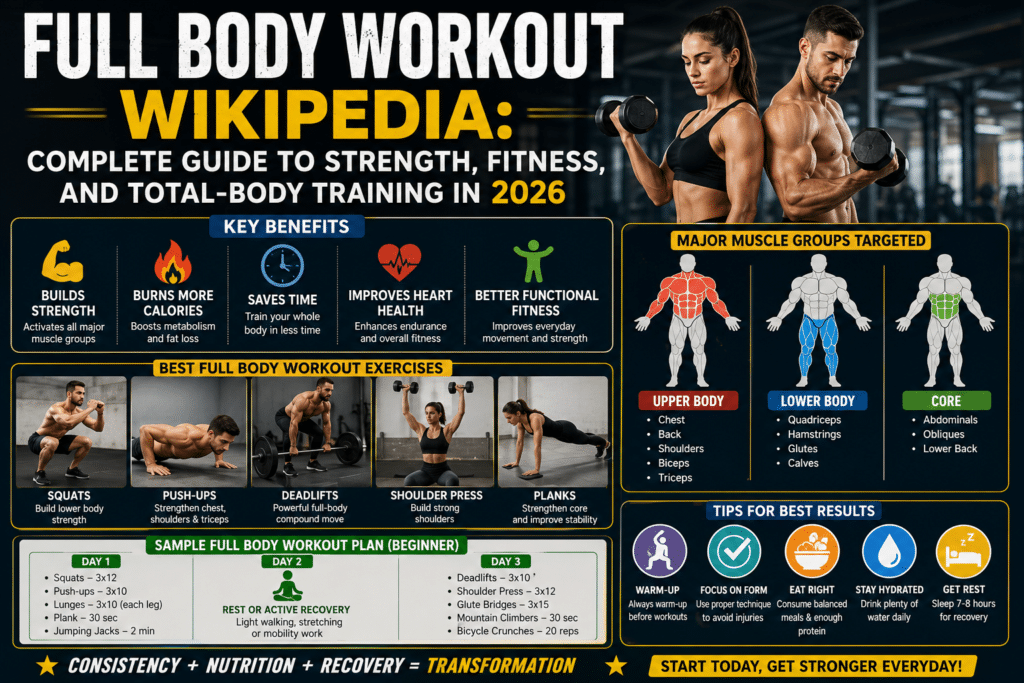 Full Body Workout Wikipedia: Complete Guide to Strength, Fitness, and Total-Body Training in 2026